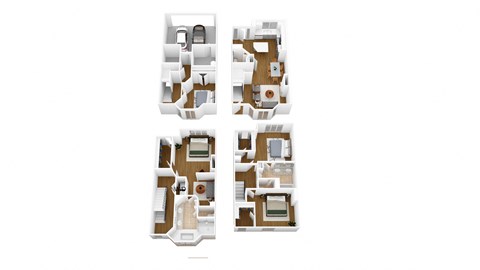 a floor plan of a house